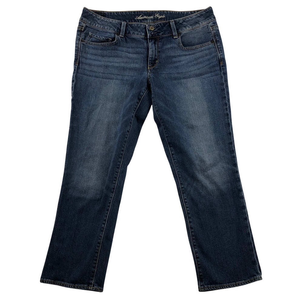 American Eagle Artist Jeans Medium Wash Stretch Size 12 regular